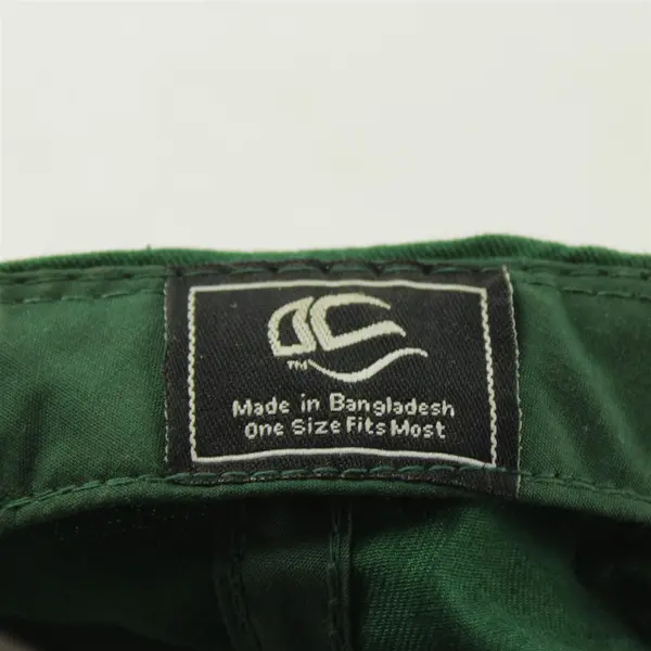 Cattlemen's Livestock Auction Green Baseball Cap Brown Bill Adjustable