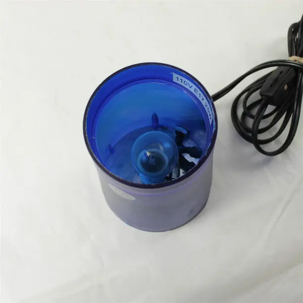 Cobalt Blue Wall Sconce Lighting Fixture -Light is at the Bottom