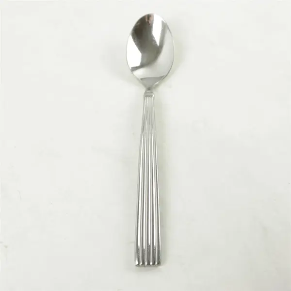 Set of 4 Cambridge Bristol II Stainless Teaspoons 6.75in