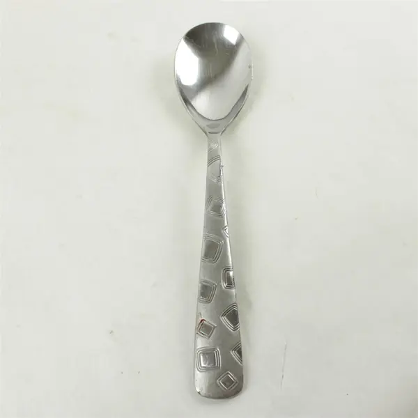 Set of 5 Cambridge Bedrock Sand Stainless Place/Oval Soup Spoons