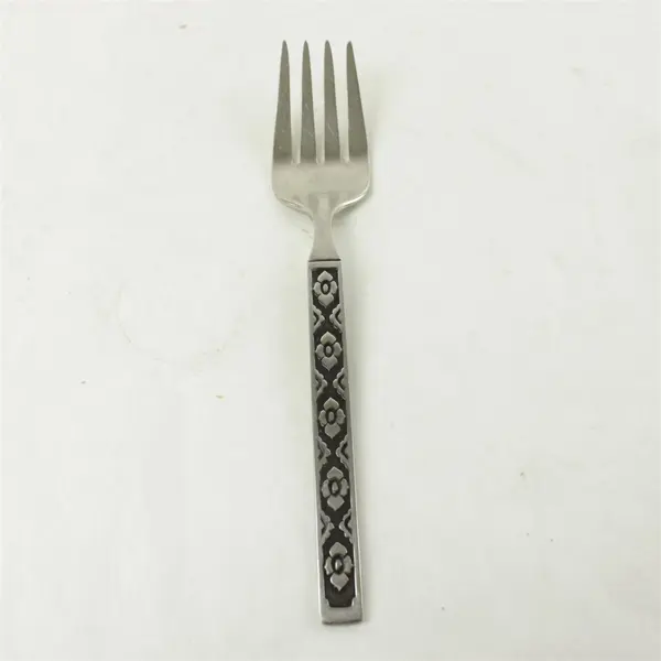 Lot of 3 Reed & Barton Caracas Stainless Flatware 2 Teaspoons & Serving Fork