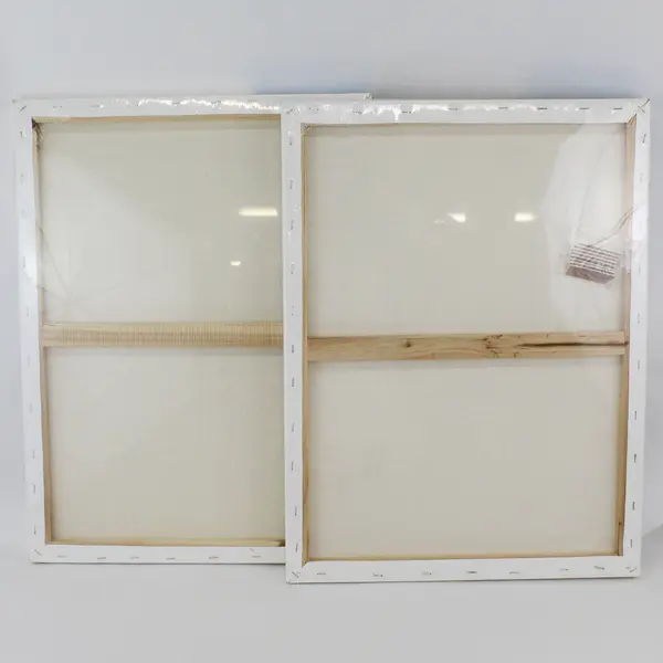 Lot of 2 Packages of 2 Artist's Canvas 18 x 24 Medium Texture Cotton Sealed