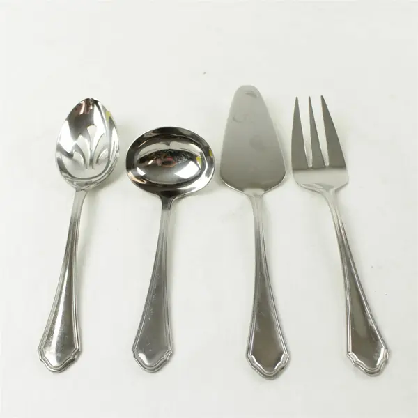 Lot of 4 Reed & Barton Canter Place Stainless Serving Utensils