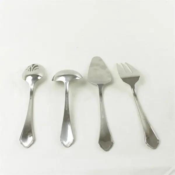 Lot of 4 Reed & Barton Canter Place Stainless Serving Utensils