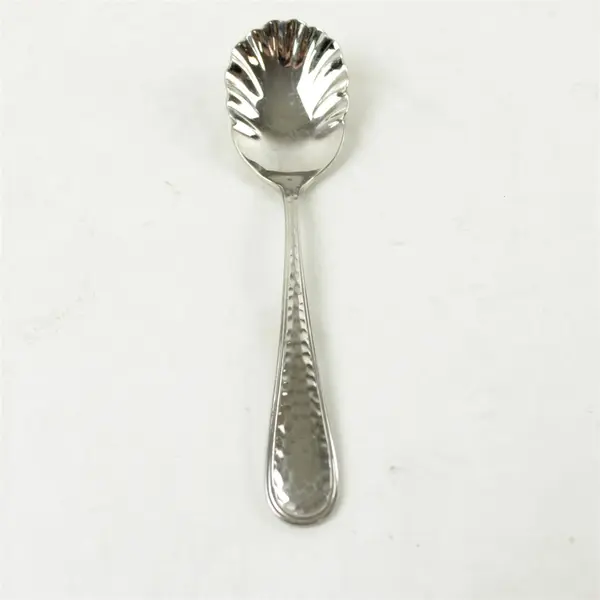 Reed & Barton Dorado Sugar Shell Stainless Steel Spoon 6.25"