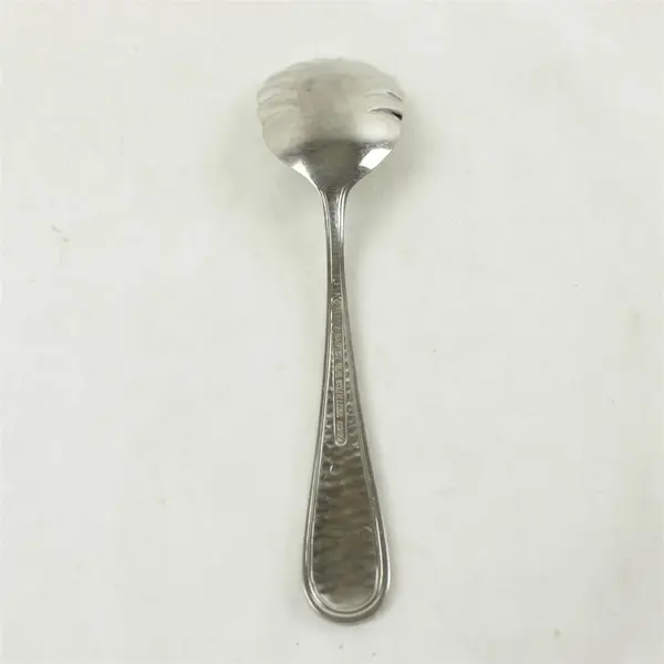 Reed & Barton Dorado Sugar Shell Stainless Steel Spoon 6.25"