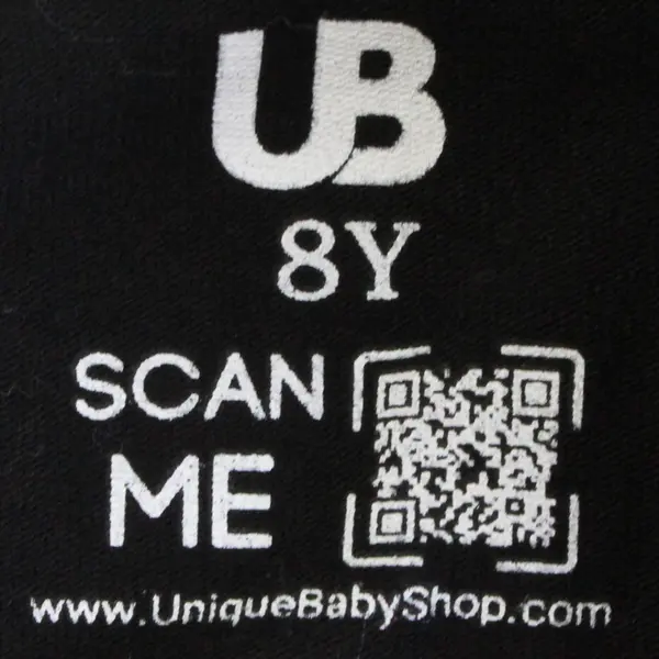 Unique Baby Santa Claus Applique Black Dress Girls' Size 8Y