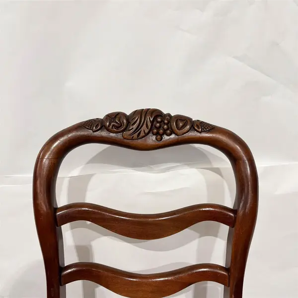 Vintage by Phoenix Carved Fruit Duncan Phyfe Chair - Local Pickup Only