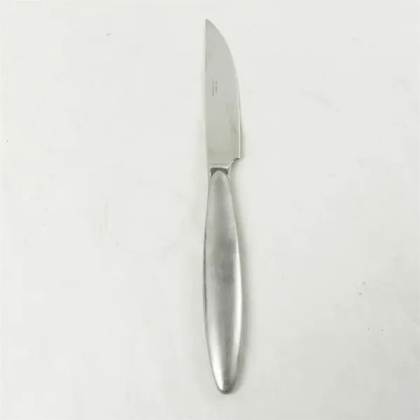 Set of 4 Reed & Barton Cafe Matte Stainless Steak Knives