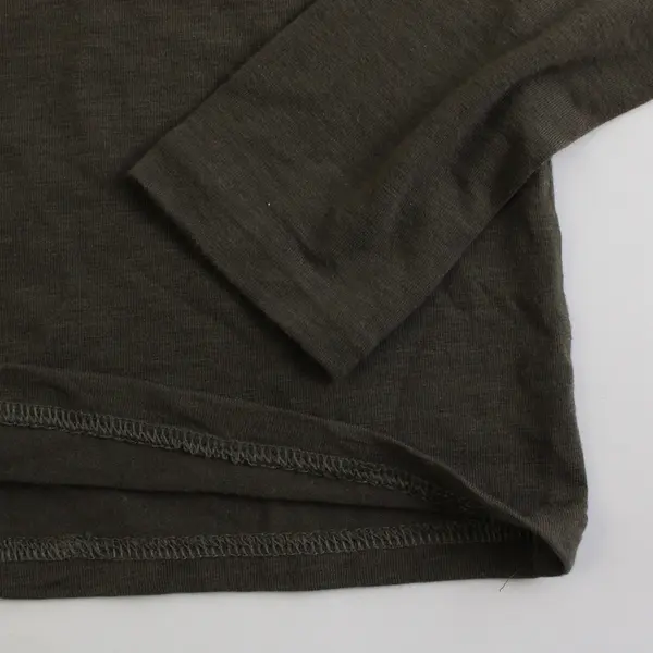 Banana Republic Brown Mock Neck Long-Sleeved Top Women's XS