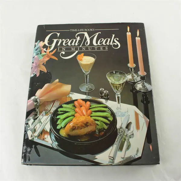Time Life Great Meals in Minutes Hardcover Cookbook
