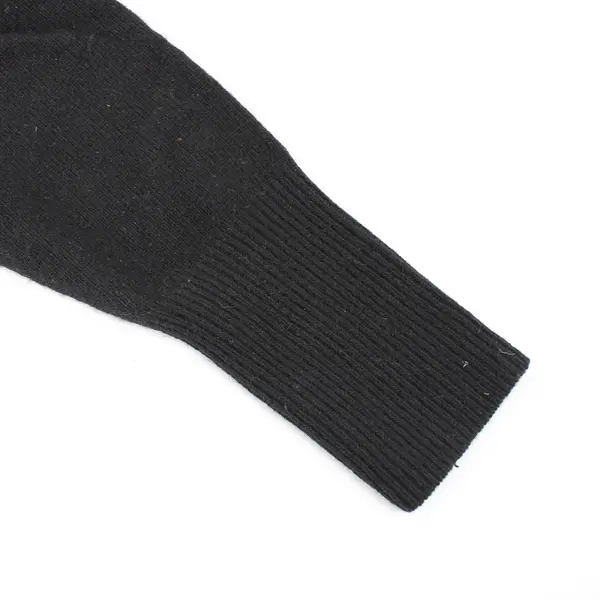 Banana Republic Solid Black Long-Sleeved Turtleneck Sweater Women's XS