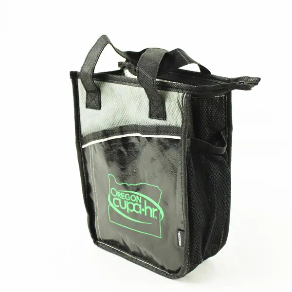 Koozie Black Insulated Lunch Bag Oregon Cupa-Hr Portable Cooler Tote