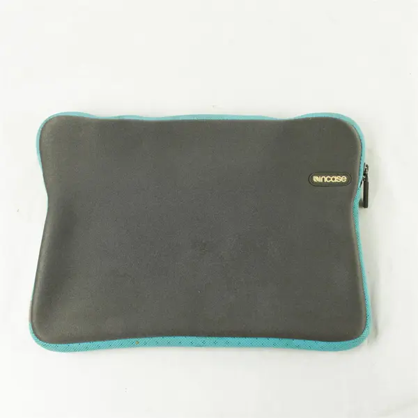Incase 12.5" Neoprene Laptop Sleeve Gray Fleece Lined Zipper Closure