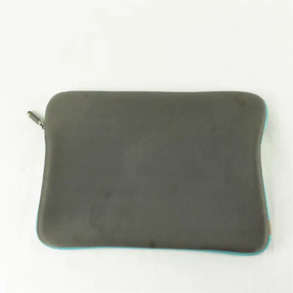 Incase 12.5" Neoprene Laptop Sleeve Gray Fleece Lined Zipper Closure