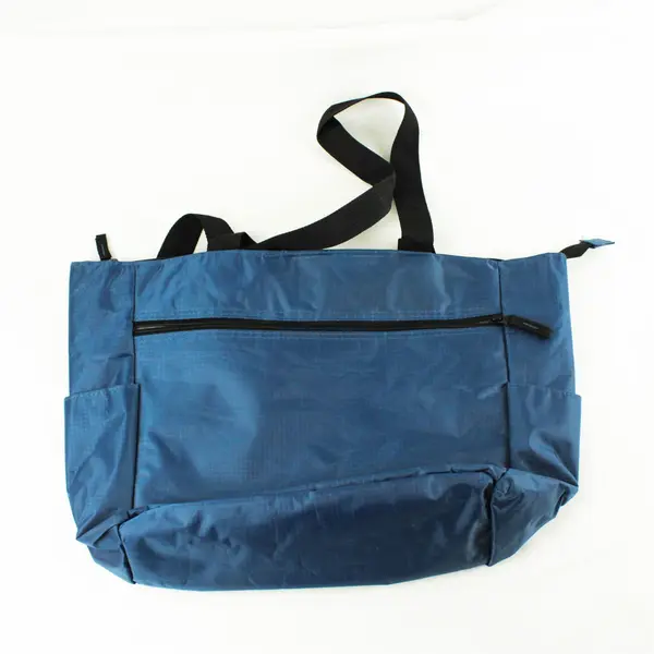 Olympia Blue Tote Bag w/Front Pocket & 2 Handles 