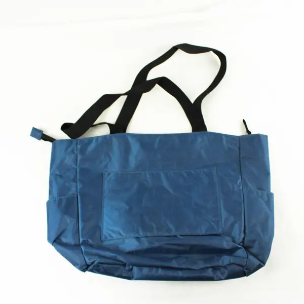 Olympia Blue Tote Bag w/Front Pocket & 2 Handles 