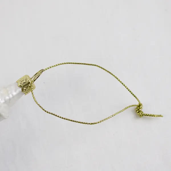 2010 Wedding Chapel Steeple Church Blown Glittery Glass Ornament