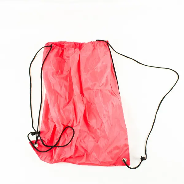 Bright Orange Drawstring Gym Bag Wyatt Printed Lightweight