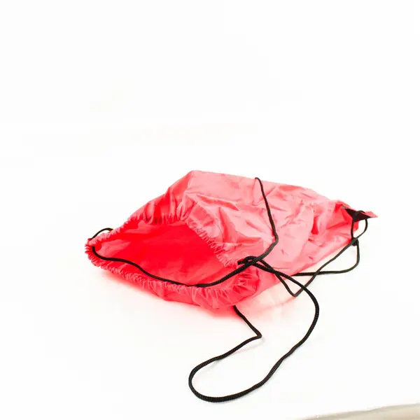 Bright Orange Drawstring Gym Bag Wyatt Printed Lightweight