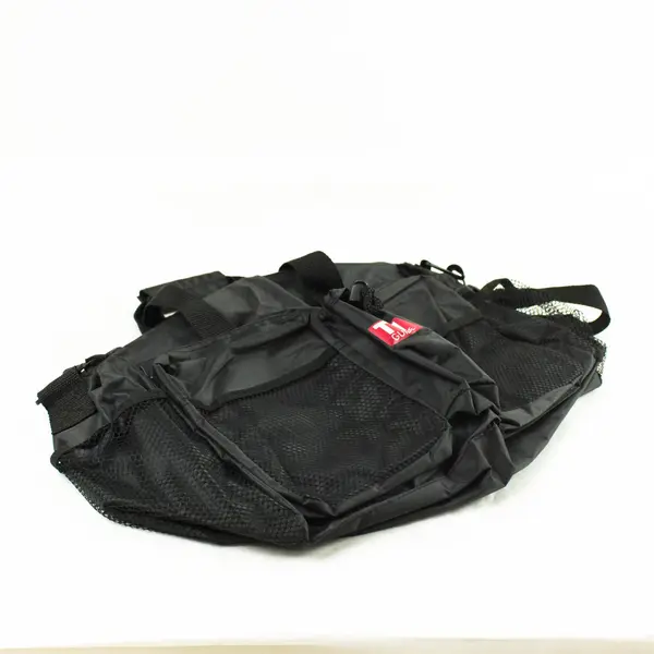 Black TV Guide Duffle Bag Travel Gym 11x10x4 Lightweight
