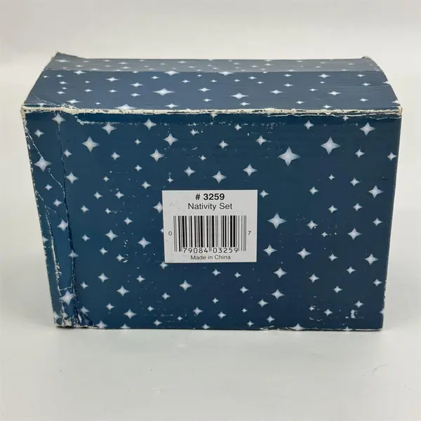 7 Piece Ceramic Nativity Set Made In China