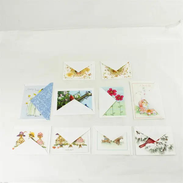 Lot of 10 Greeting Cards & Envelopes Assorted Occasions