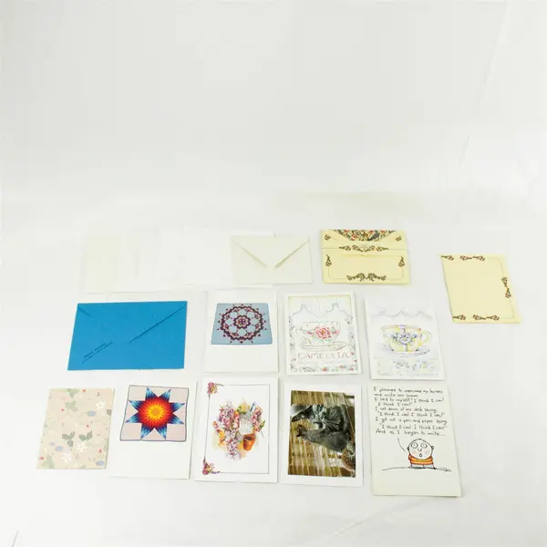 Lot of Greeting Cards & Envelopes Stationery New Blank Assorted