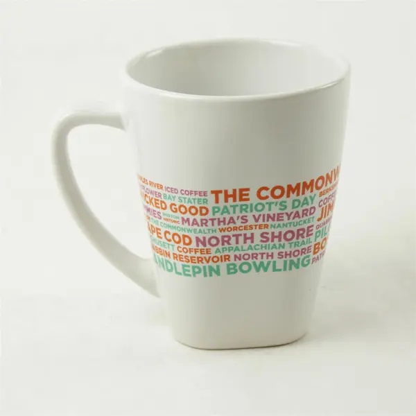 Dunkin' Donuts White Advertising Coffee Mug Collectible Logo
