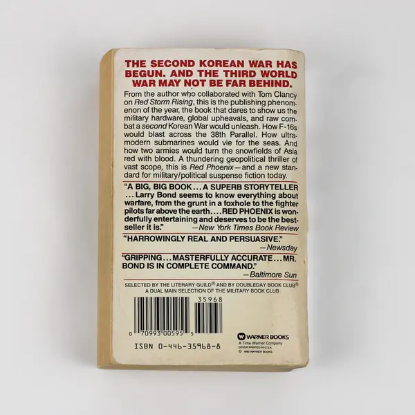 Red Phoenix by Larry Bond 1990 Paperback Geopolitical Thriller