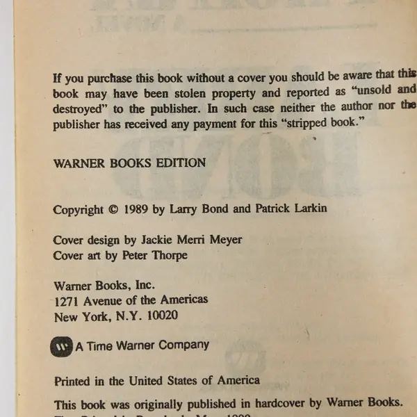 Red Phoenix by Larry Bond 1990 Paperback Geopolitical Thriller