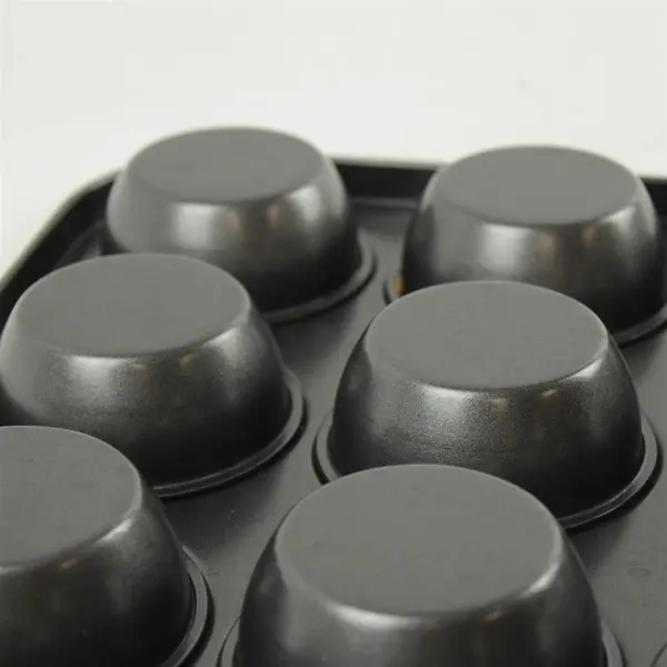 Heavy Duty 12-Cup Muffin Cupcake Pan 13.5 x 10.25 x 1.25 in