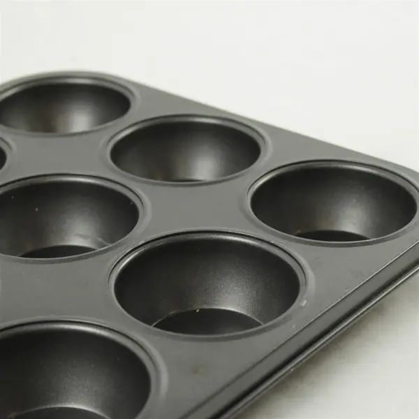 Heavy Duty 12-Cup Muffin Cupcake Pan 13.5 x 10.25 x 1.25 in