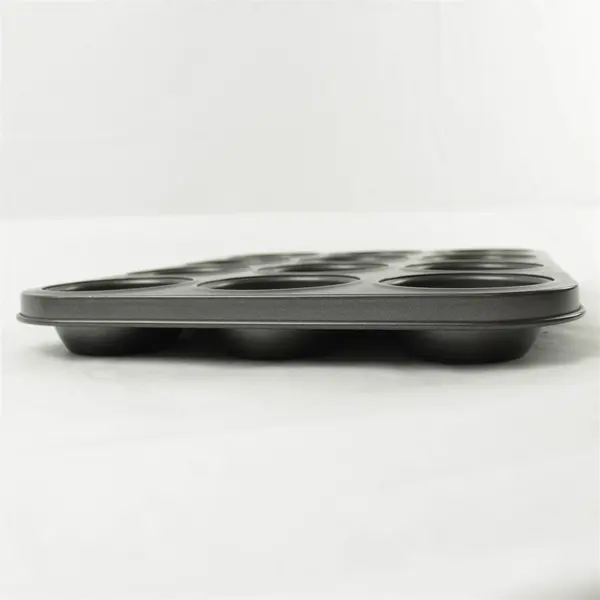 Heavy Duty 12-Cup Muffin Cupcake Pan 13.5 x 10.25 x 1.25 in