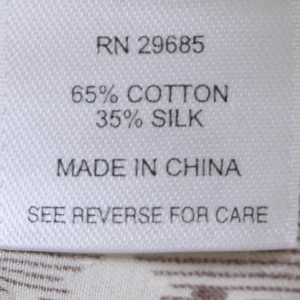 Vtg Pendleton Women's 8 Brown Silk/Cotton Button Up Long Sleeve Dress Shirt