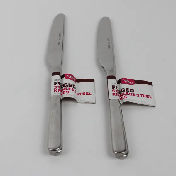 Lot of 4 Better Homes And Gardens Stainless Dinner Knives New With Tags 9.25"