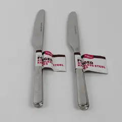Lot of 4 Better Homes And Gardens Stainless Dinner Knives New With Tags 9.25"