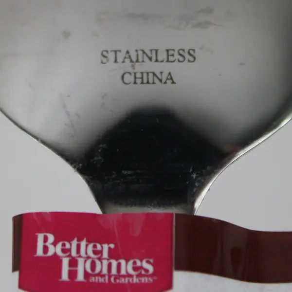 Lot of 2 Better Homes And Gardens Stainless Serving Spoons New With Tags 8.75"