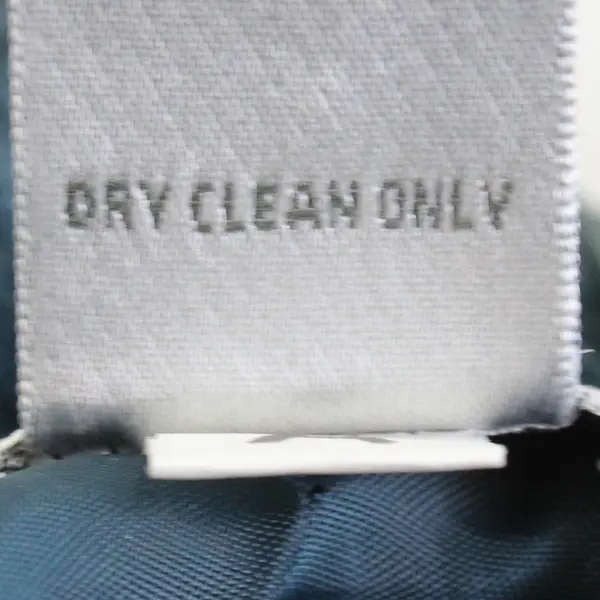 Chico's Women's Sz 1 Blue Velvet Blazer Jacket Silk Blend w/Shoulder Pads