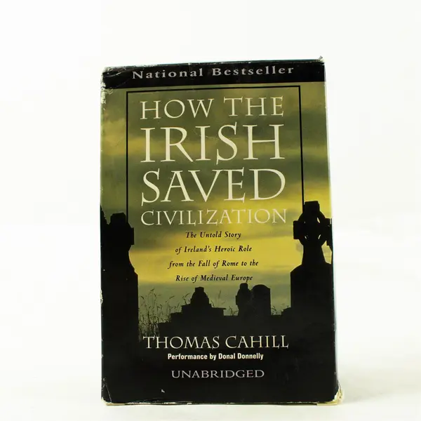 How the Irish Saved Civilization by Thomas Cahill Audiobook 6 Cassettes