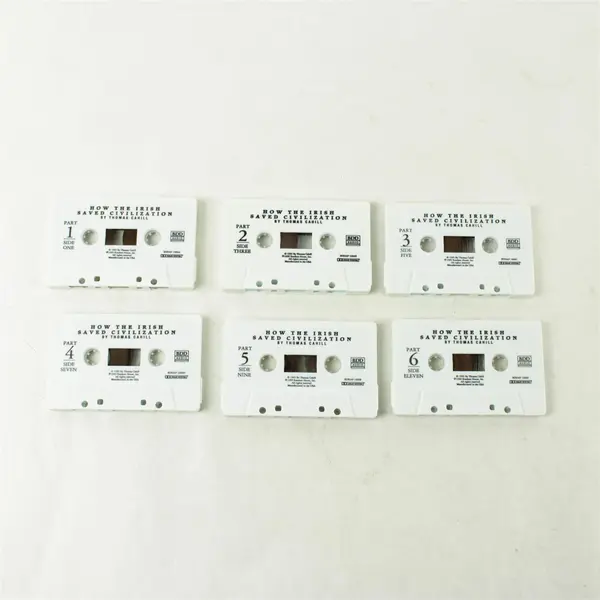 How the Irish Saved Civilization by Thomas Cahill Audiobook 6 Cassettes
