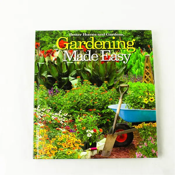 Better Homes & Gardens Gardening Made Easy Book Writing Inside