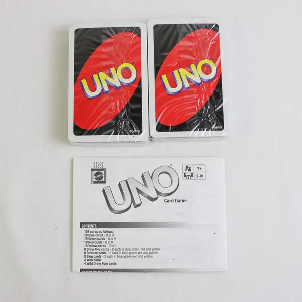 Mattel Games UNO Color & Number Matching Card Game #41940