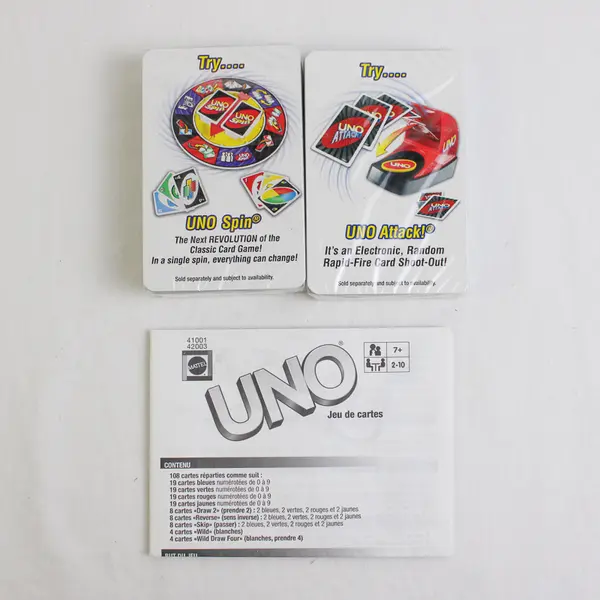 Mattel Games UNO Color & Number Matching Card Game #41940