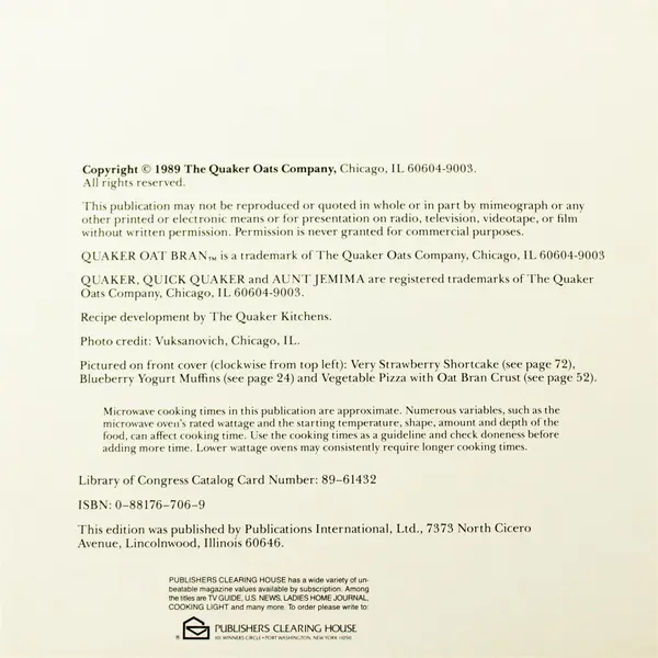 Lot of 2 Vintage Cook Books: Wonderful Ways to Prepare Beef + Quaker Oat Bran