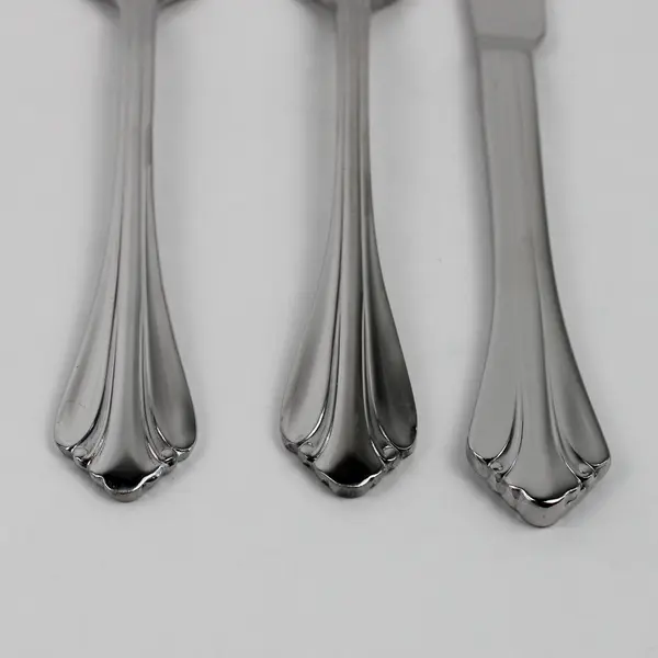 Lot of 3 Oneida Silver Gwendolyn Pattern 18/0 SS 2 Forks 1 Knife New in Plastic