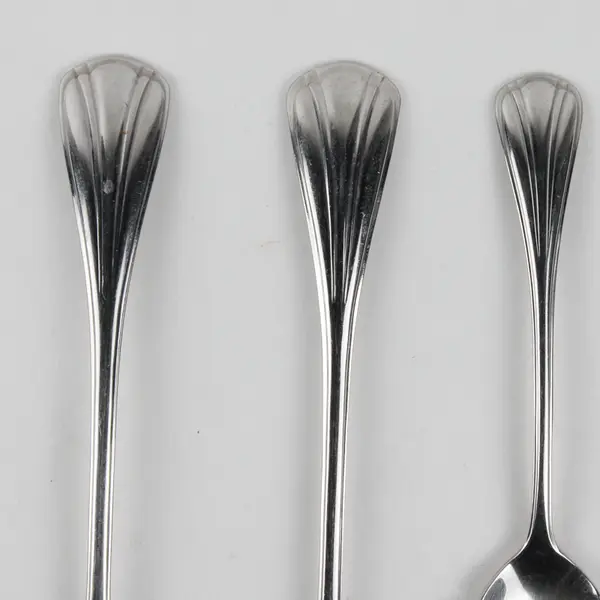 Lot of 3 Oneida Silver Grand Manor Pattern Serveware Spoon Fork Sugar Spoon HTF