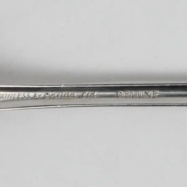 Lot of 3 Oneida Silver Grand Manor Pattern Serveware Spoon Fork Sugar Spoon HTF