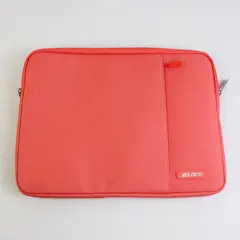 Mosiso Laptop Bag Orange 17" Internal Diagonal Plush Lining Water Resistant