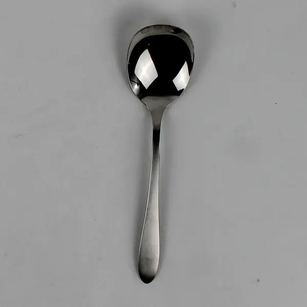 Oneida Silver Glen Cove Pattern Stainless Sugar Spoon 6" Long Good